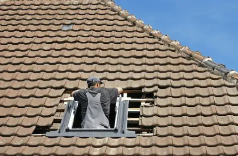 Pose de velux - Cantaron
